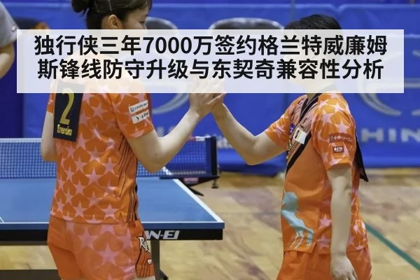独行侠三年7000万签约格兰特威廉姆斯锋线防守升级与东契奇兼容性分析
